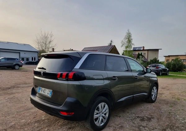 Peugeot 5008 cena 62000 przebieg: 56000, rok produkcji 2020 z Terespol małe 326